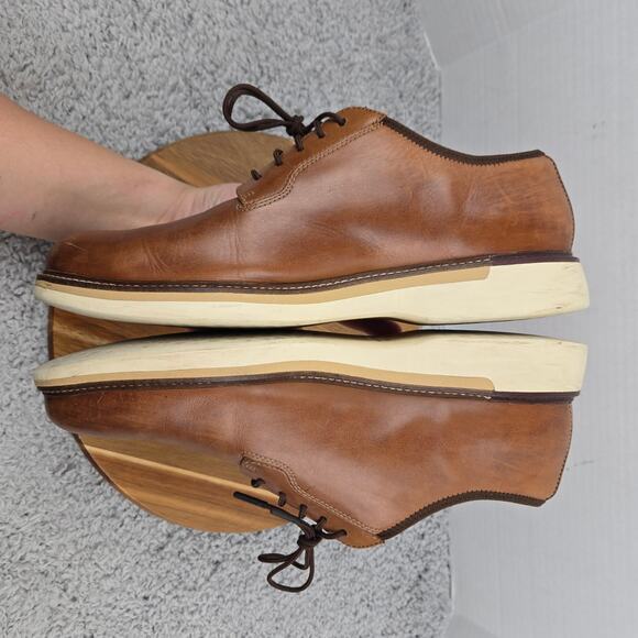 Cole Haan Mens 12M Grand Ambition Postman British Tan Leather Casual Oxford Shoe main image 13
